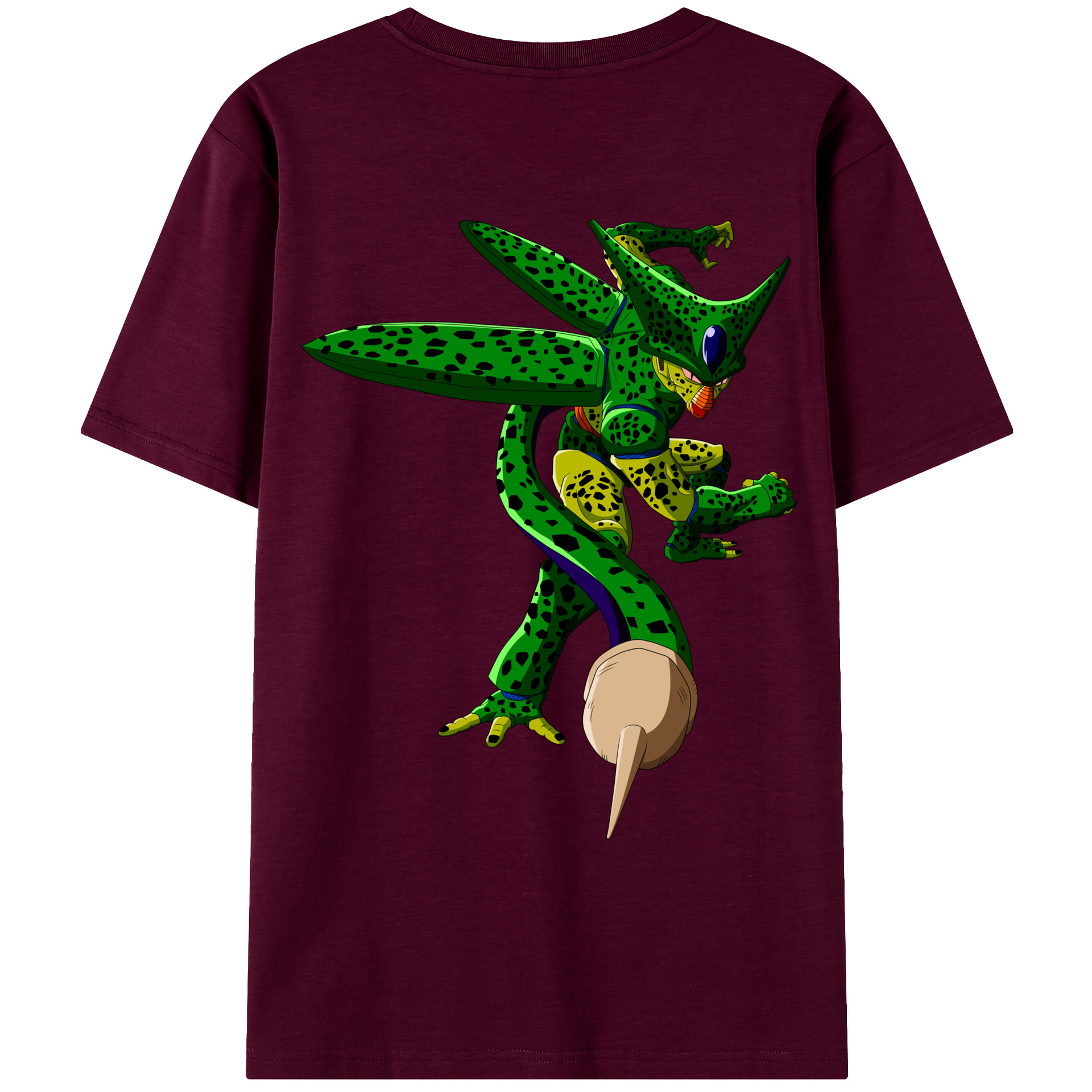 （画像用） ドラゴンボール セル DRAGON BALL Cell レディース半袖Tシャツ(バックプリント)
